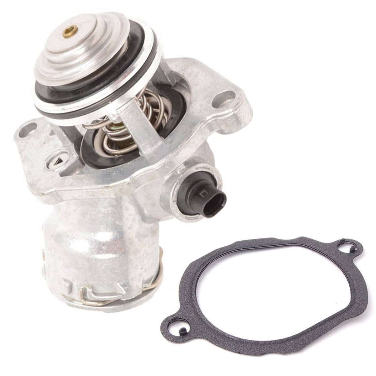 Bethesda Industrial Engine Coolant Thermostat Assembly with Sensor For Mercedes C300 C350 E350 ML350