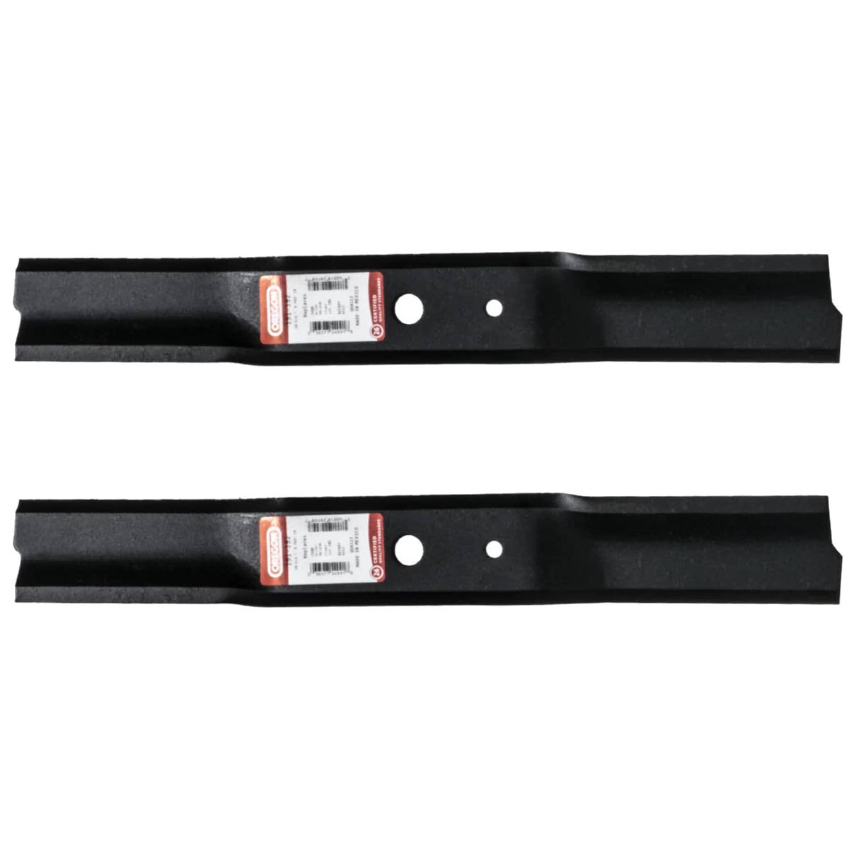 Bethesda Industrial 2PK Oregon Mower Blades for John Deere 38" SRX895 LT133 LT150 LT155 LT166 LT170