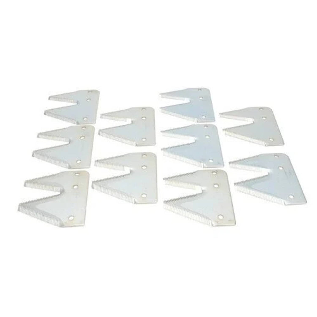 Bethesda Industrial Top Serrated Chrome End Sickle Section Right Hand 10 Pack