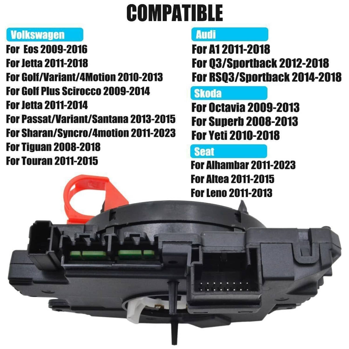 Bethesda Industrial New Original Clock Spring 5K0953569AL For Volkswagen VW Golf Jetta Passat Tiguan