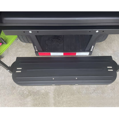 Bethesda Industrial Golf Cart Flip Folding Rear Back Seat Kit Black For EZGO Marathon Pre-1994