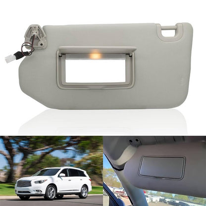 Bethesda Industrial New Left Driver Gray Sun Visor w/ Lamp 96401-9PB0A for 2013-18 Nissan Pathfinder