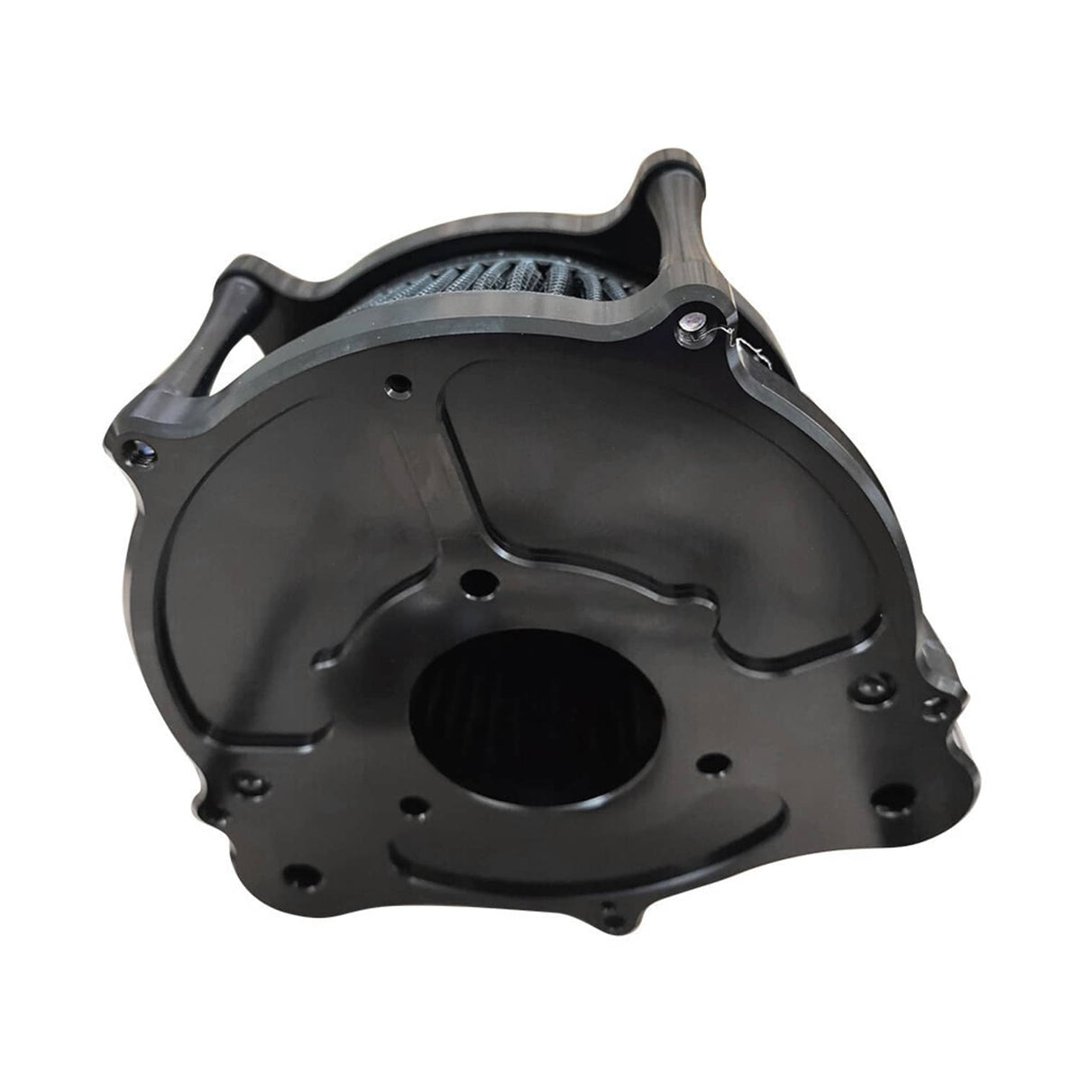 Bethesda Industrial Black Air Cleaner Intake Filter For Harley Touring Road King Street Glide 08-16