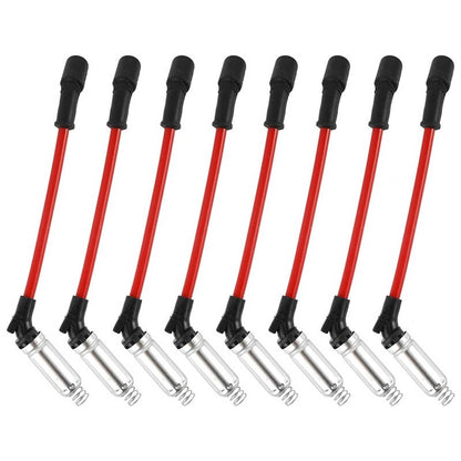 Bethesda Industrial 8Pcs 48322 Spark Plug Wires Kit For 1999-2006 CHEVY GMC LS1 VORTEC 4.8 5.3 6.0L