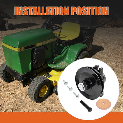 Bethesda Industrial Spindle Compatible with John Deere 116 116H 185 38" 46" Deck AM105409 Lawn Mower
