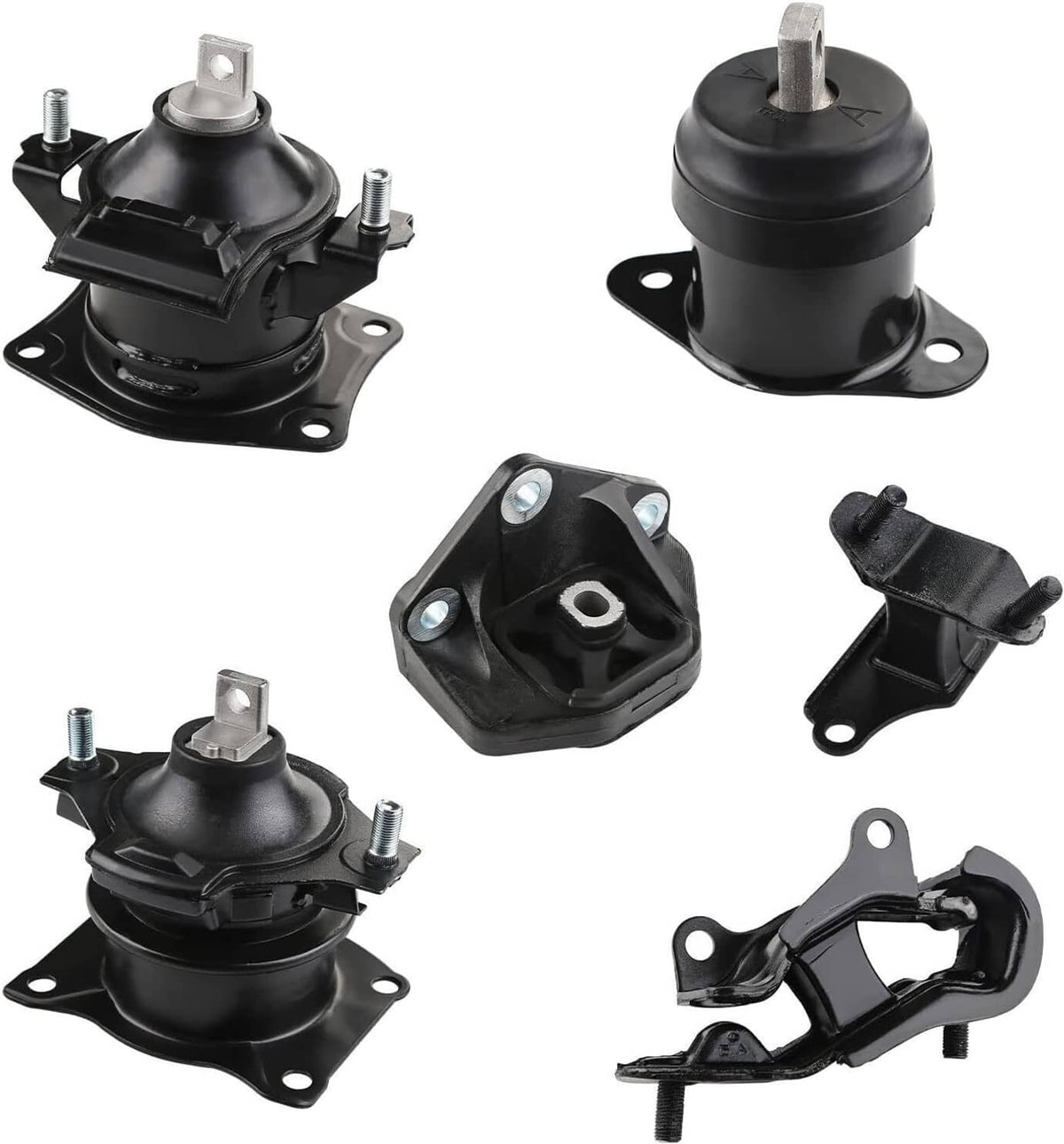 Bethesda Industrial 6PCS Engine Mount & Trans Mounts Kits For 2003-2007 Honda Accord 3.0L Auto Trans