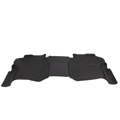 Bethesda Industrial Floor Mats for 2022-2025 Nissan Frontier Crew Cab All Weather TPE 3PCS Liner Set