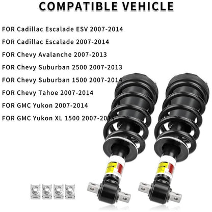 Bethesda Industrial 4Pcs Front Rear Shock Struts w/Magneride For 2007-2014 Cadillac Chevrolet GMC