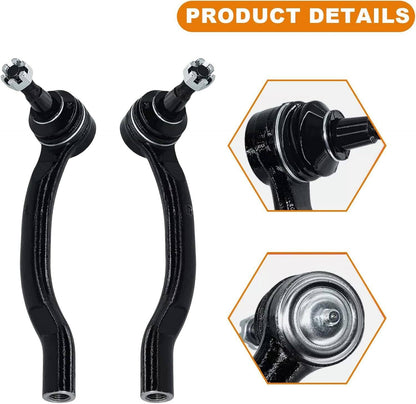 Bethesda Industrial For 2007-2013 Nissan Altima Front Lower Control Arm Ball Joints Tie Rod Sway Bar