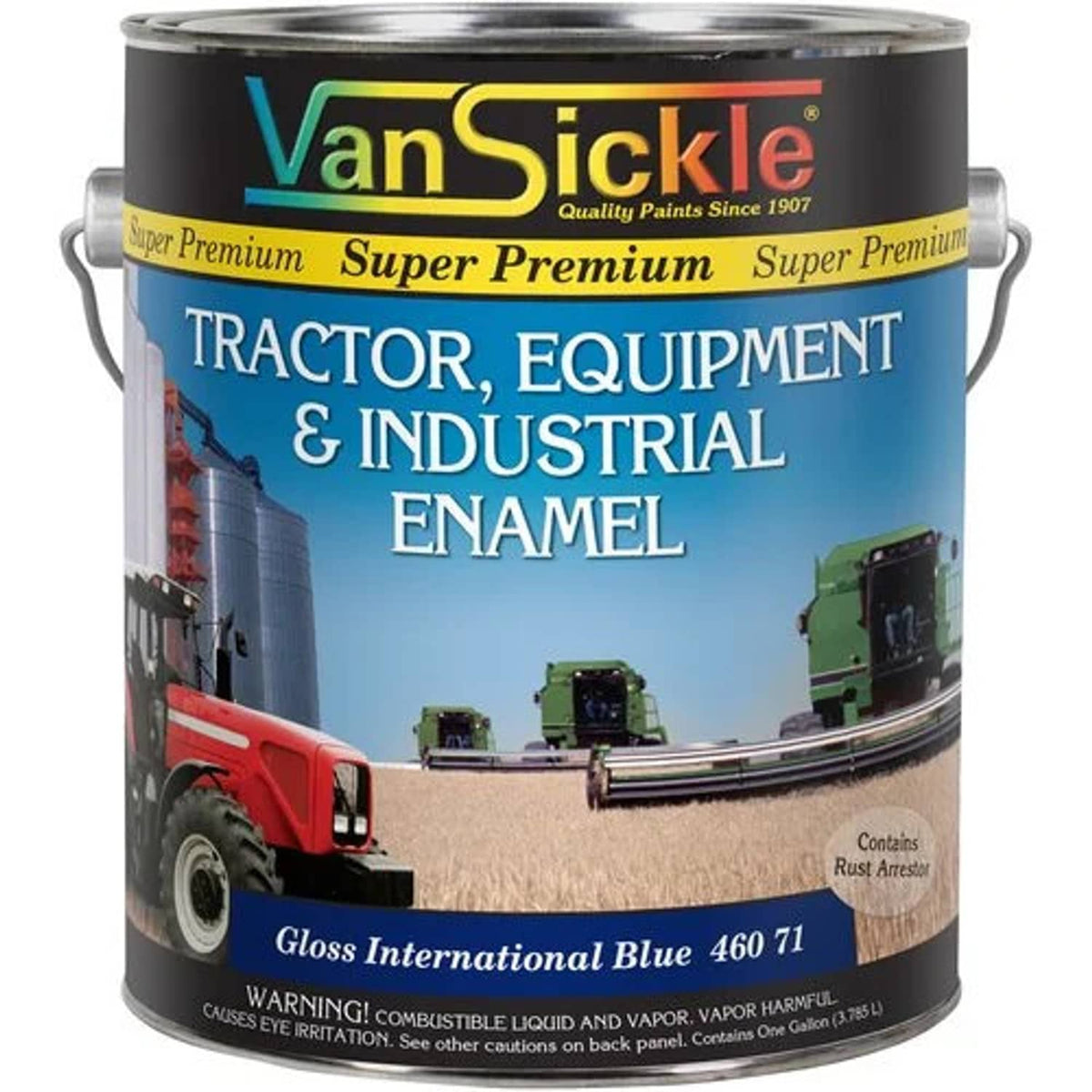 Bethesda Industrial International Blue Tractor Paint Gallon
