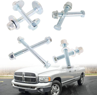 Bethesda Industrial Front Control Arms Cam Bolts & Hardware Kit For 2002-09 Dodge Ram 1500 2500 3500