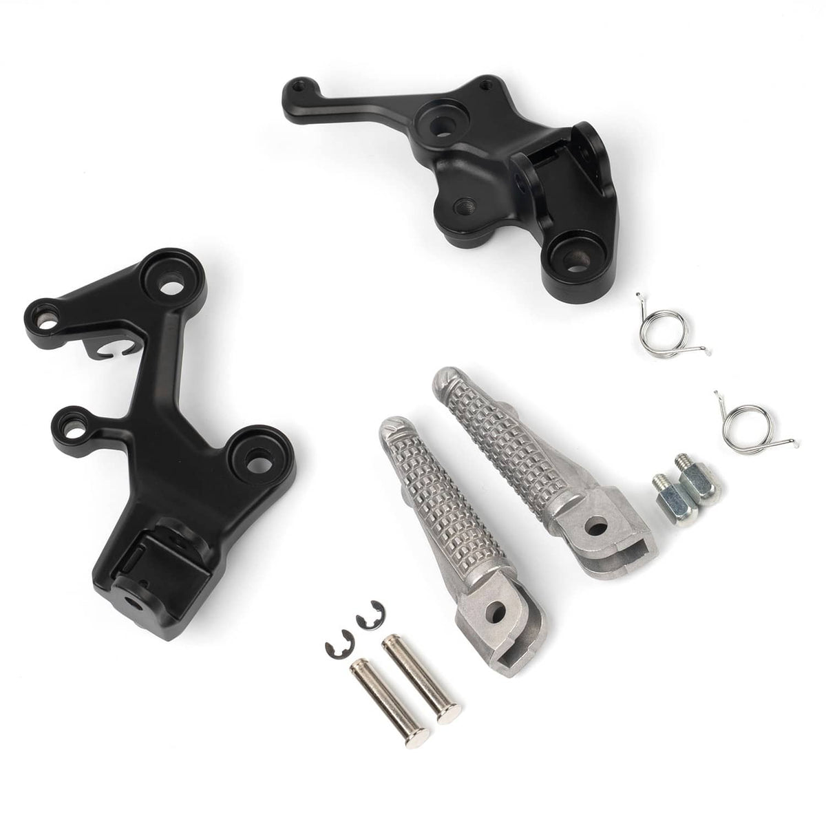 Bethesda Industrial Driver Foot Pegs Bracket For Kawasaki Ninja 500 Z500 2024-25 Ninja 400 2018-2024