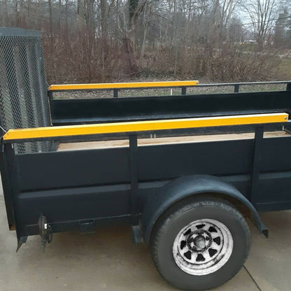 Bethesda Industrial 350 lbs L&R Tailgate Utility Trailer Gate & Ramp Lift Assist System 2 x 2 x 72 L