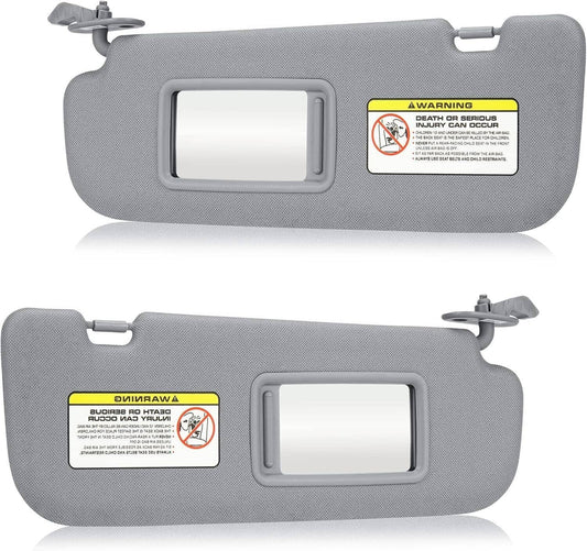 Bethesda Industrial Pair Sun Visor w/mirror Driver & Passenger Side For 2012-2015 Hyundai Veloster