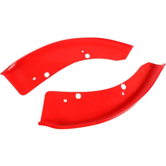 Bethesda Industrial Front Bumper Lip Splitter Trim Cover For 2015-2021 Dodge Charger SRT Scat Red
