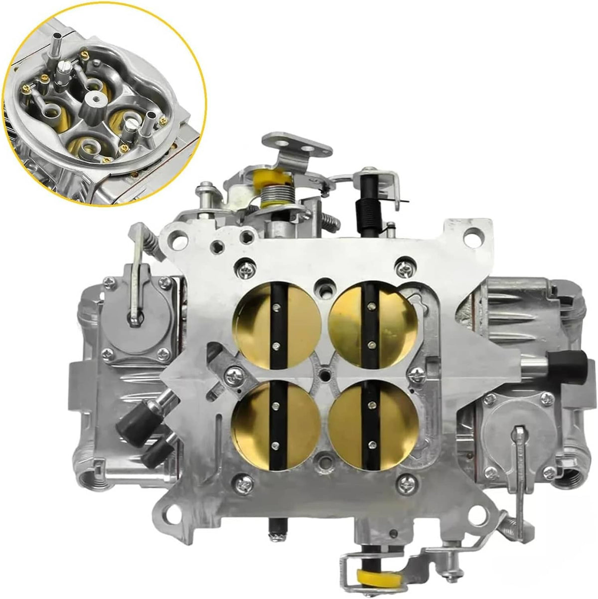 Bethesda Industrial BR-67199 For Holley Quick Fuel 650CFM Performance Carburetor Race Double Pumper