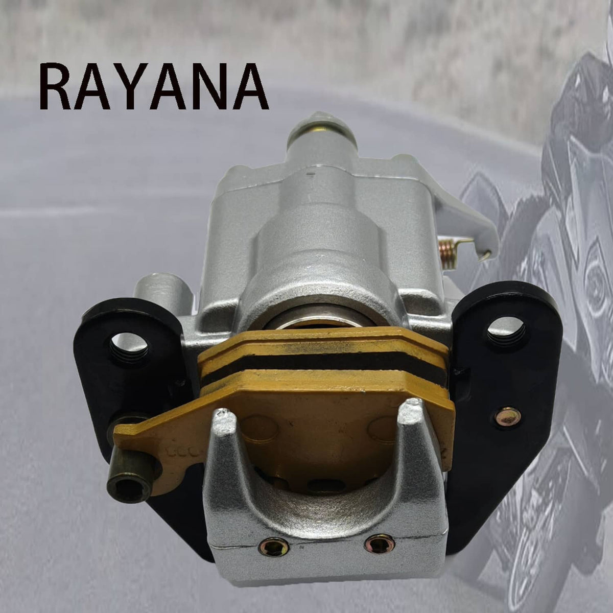 Bethesda Industrial US Rear Brake Caliper W/Pads for Yamaha Rhino 450 YXR450 4X4 2006 2007 2008 2009