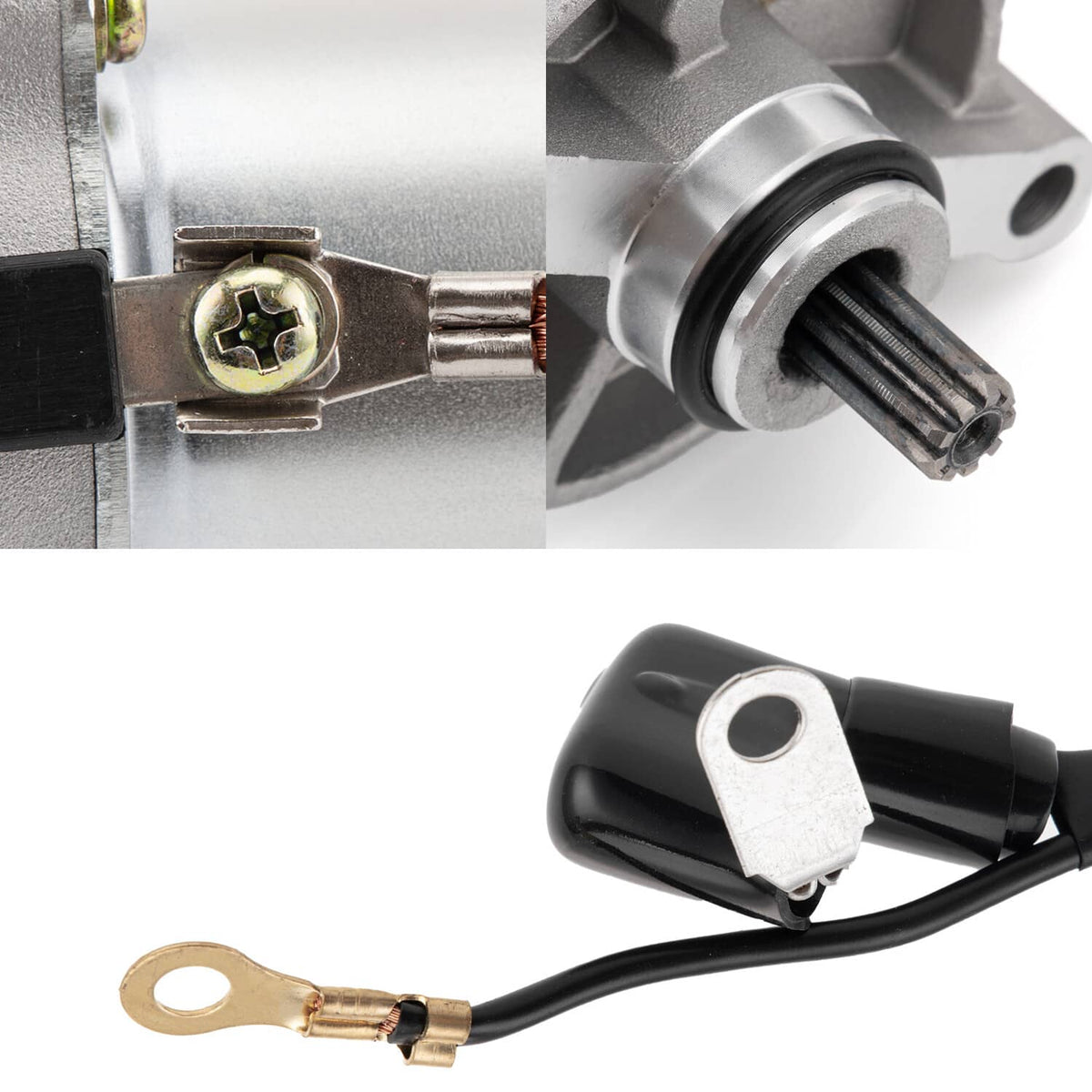 Bethesda Industrial ATV Starter Motor Assy fit for Yamaha Raptor 90 YFM90R 2009 2010 2011 2012 2013