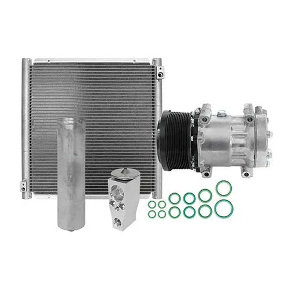 Bethesda Industrial Air Conditioning Kit with Condenser - Alternate Sanden Compressor