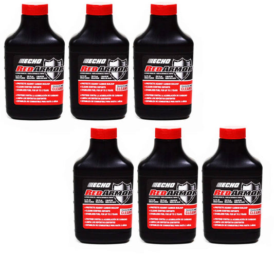 Bethesda Industrial (6) Genuine OEM ECHO Red Armor 2 Cycle Oil 2 Gallon Mix 50:1 6550002 5.2oz