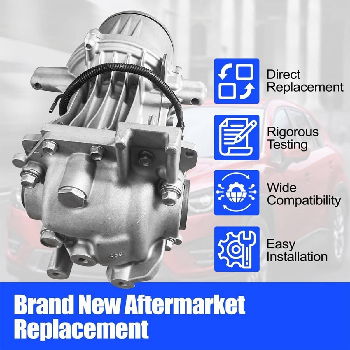 Bethesda Industrial Rear Axle Differential Carrier Assembly For 13-24 Mazda CX-5 CX-9 AWD KA0327020