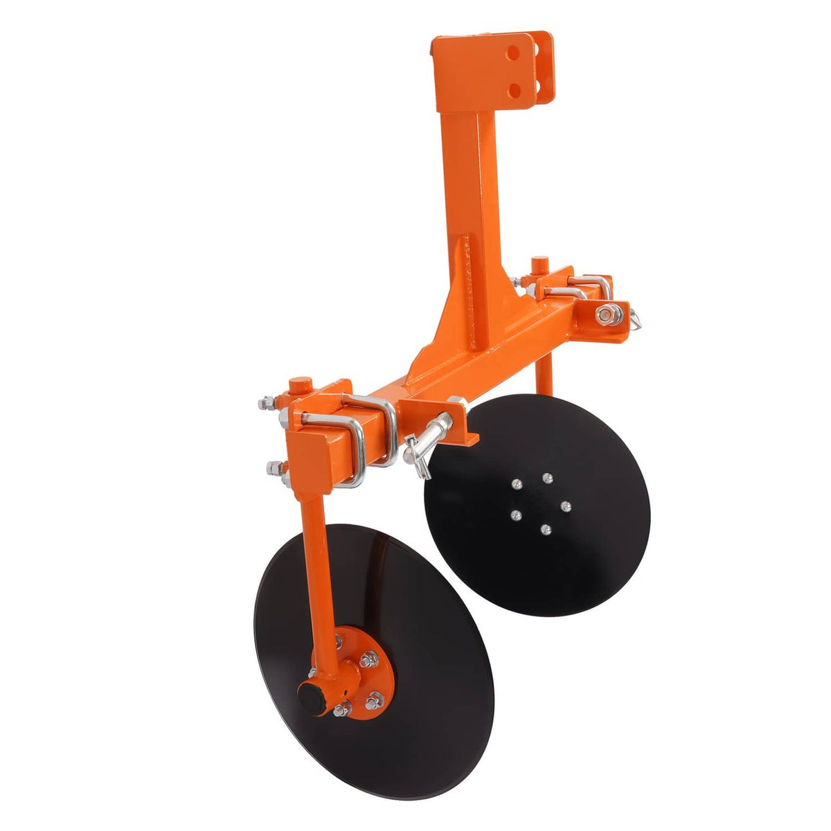 Bethesda Industrial 48" Adjustable Disc Bedder Disc Harrow For Cat 1 Tractors Steel 3 Point