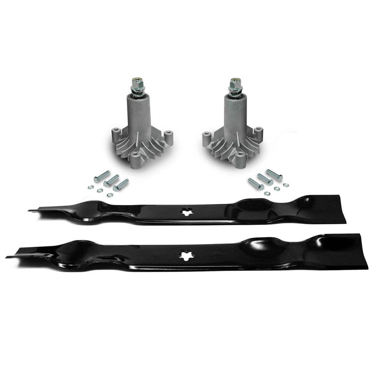 Bethesda Industrial 42" Lawn Mower Deck Kit for Sears Craftsman LT1000 130794 134149 Mulch Blades