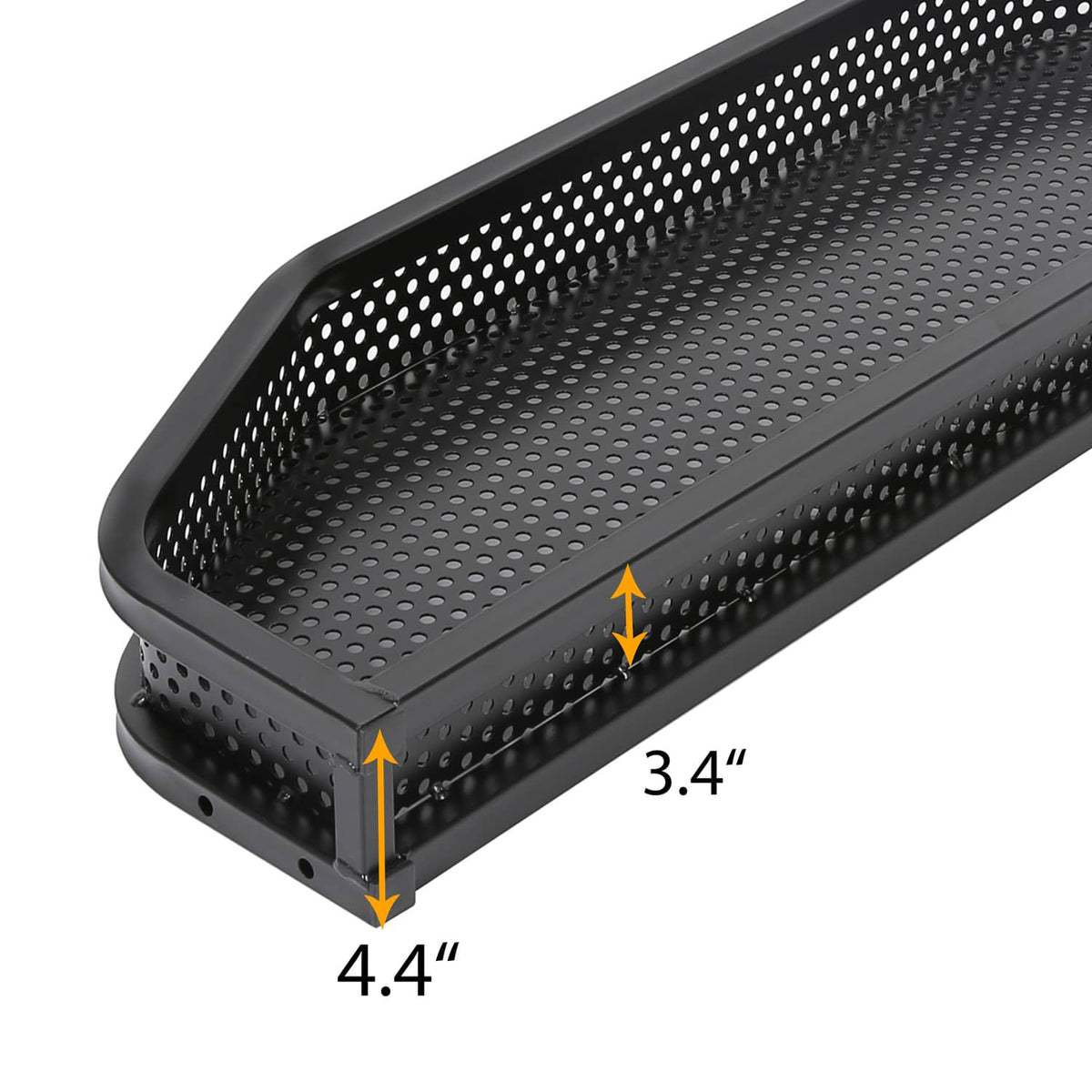Bethesda Industrial Heavy Duty Front Clay Cargo Basket For EZGO TXT Golf Cart w/ Mounting Brackets