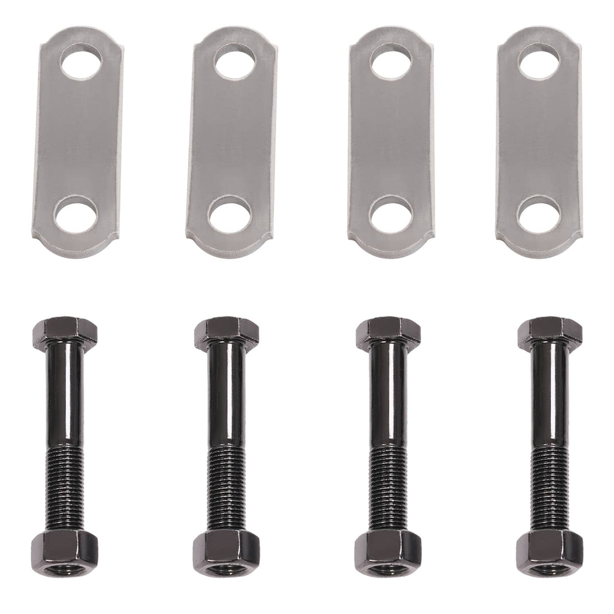 Bethesda Industrial Springs Tandem For 1 3/4" wide Leaf Springs Trailer Axle Suspension Shackle Kit