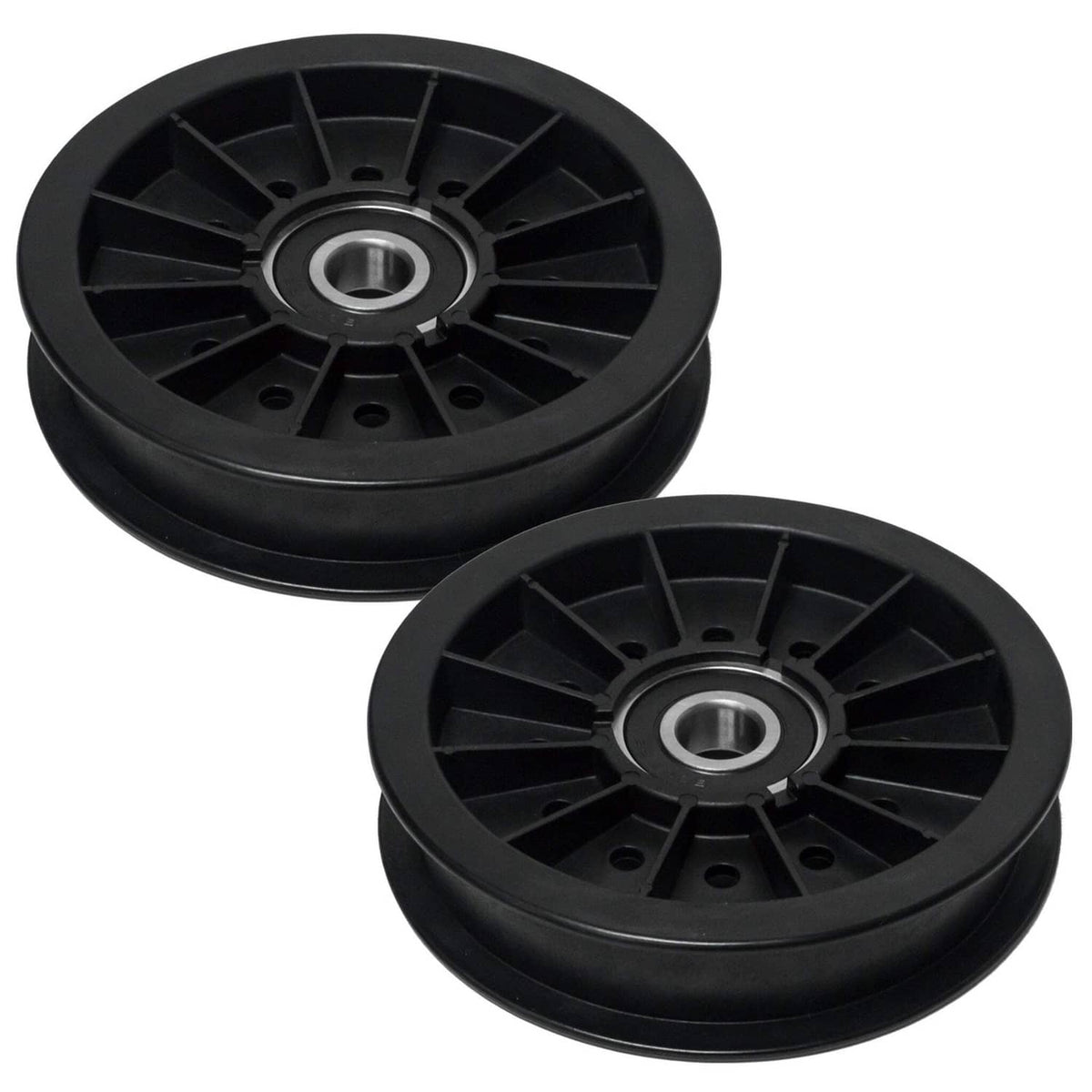 Bethesda Industrial 2PK Flat Idler Pulley for Exmark Lazer Z AS AC S X E Series Z-Master 109-8076