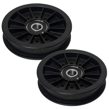 Bethesda Industrial 2PK Flat Idler Pulley for Exmark Lazer Z AS AC S X E Series Z-Master 109-8076