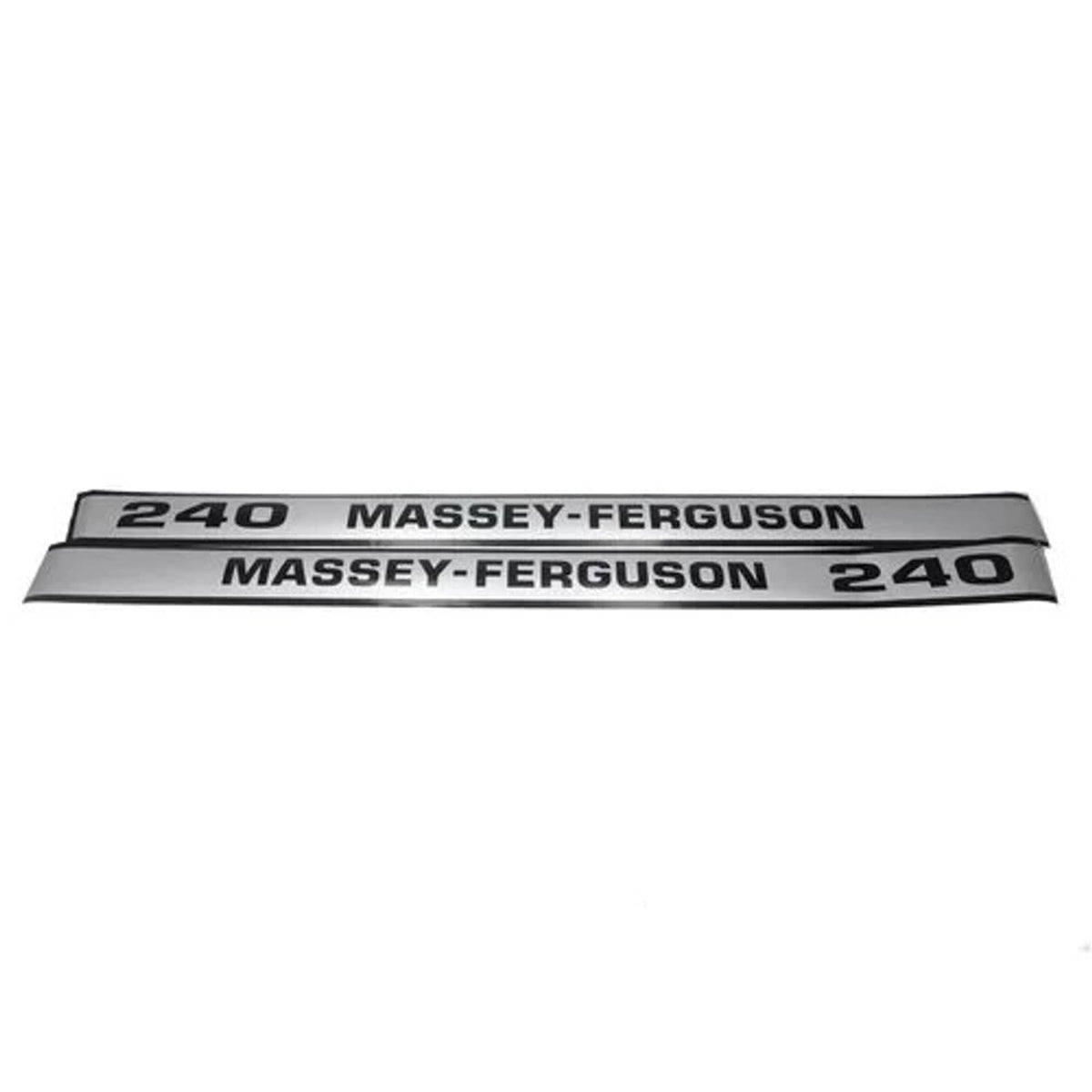 Bethesda Industrial 240 Hood Decal Set Mylar fits Massey Ferguson 240