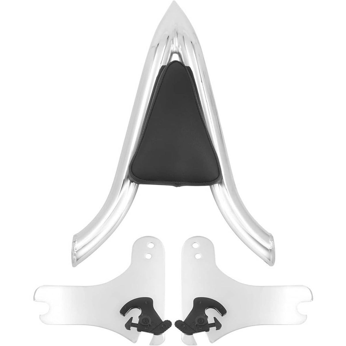 Bethesda Industrial New 22'' Chrome Backrest Sissy Bar For Harley Road King Electra Glide 1997-2008