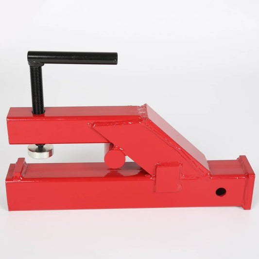 Bethesda Industrial Red Trailer Hitch 2" Ball Mount Receiver Clamp on For Deere Bobcat Tractor