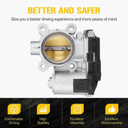Bethesda Industrial Throttle Body 12671379 for 2016-2019 GM Cruze Encore 1.4L Malibu Equinox 1.5L