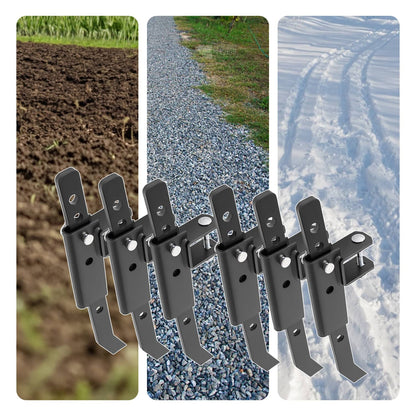 Bethesda Industrial Powder Coated Steel Chisel Plow Implement For ATV  UTV  Lawn/Garden Tractors