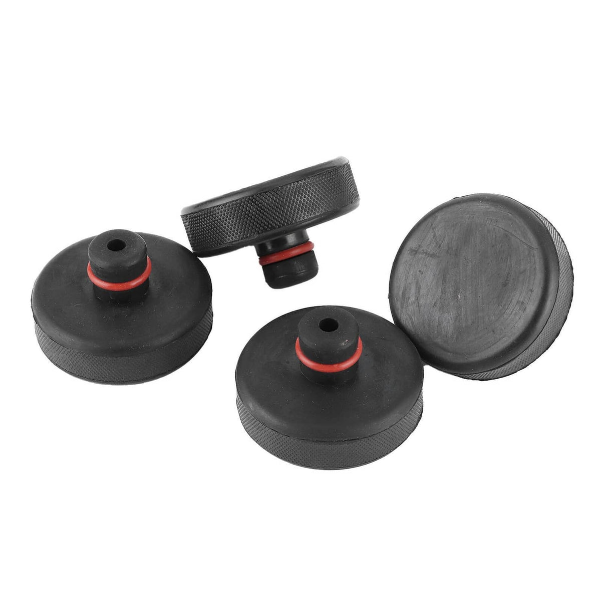 Bethesda Industrial 4Pcs Rubber Jack Lift Pad Adapter Tool Black Fit For Tesla Model 3/Y/S/X New