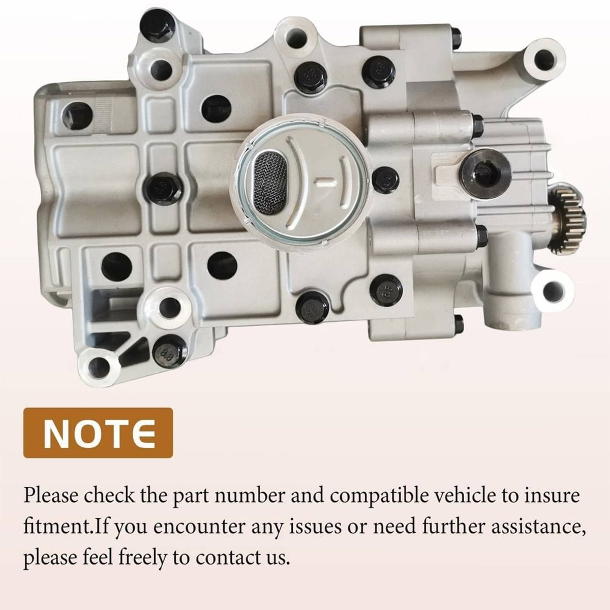 Bethesda Industrial Balance Shaft Oil Pump 233002G450 For 2011-2014 Santa Fe Sport Sonata 2.0L Turbo