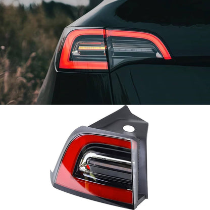 Bethesda Industrial 4Pins Left LED Tail Light Assembly For 2019-2024 Tesla Model Y Rear Driver Side