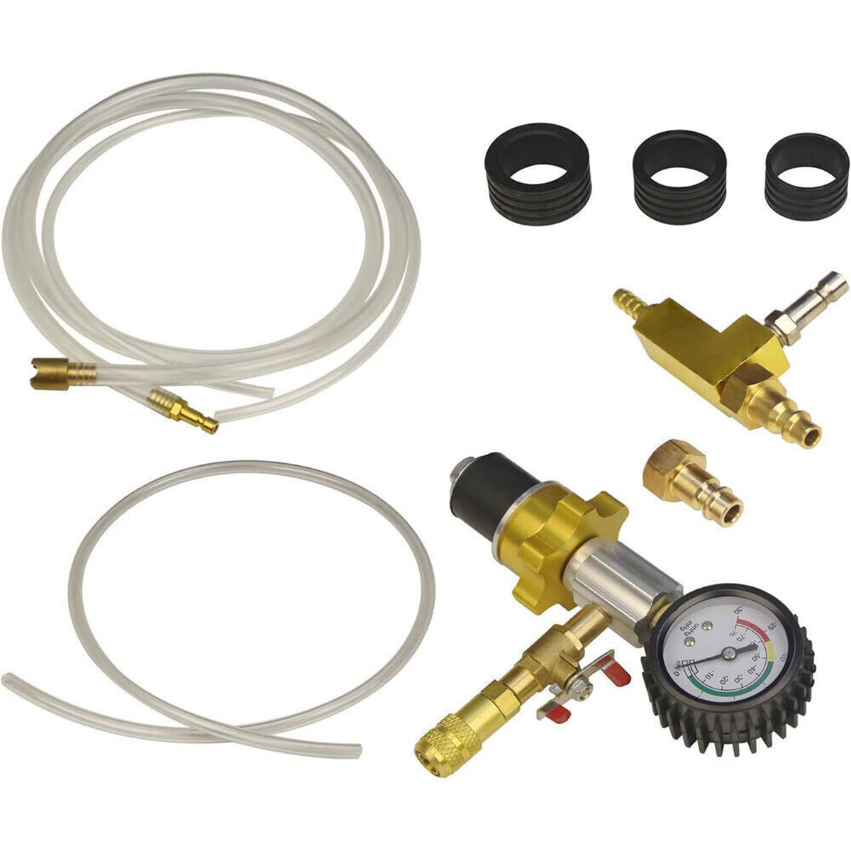 Bethesda Industrial Auto Coolant Vacuum Kit Cooling System Vacuum Radiator Kit Refill & Purging Tool