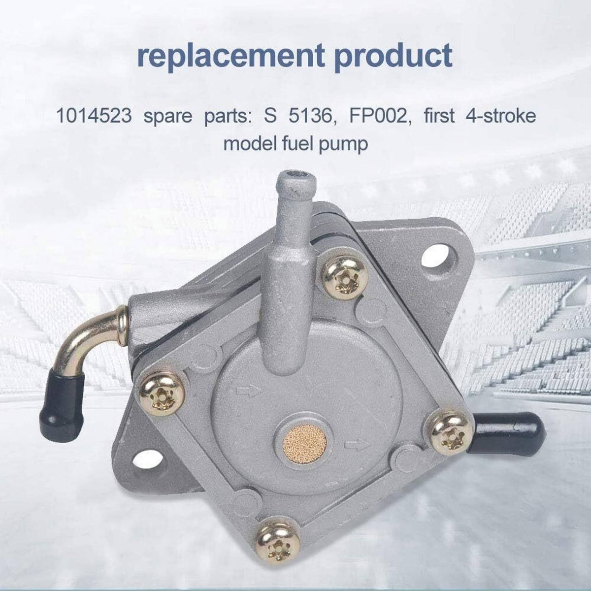 Bethesda Industrial Fuel Pump For Club Car Gas Golf Cart DS & Precedent 1984 UP 290 FE 350 FE FE290