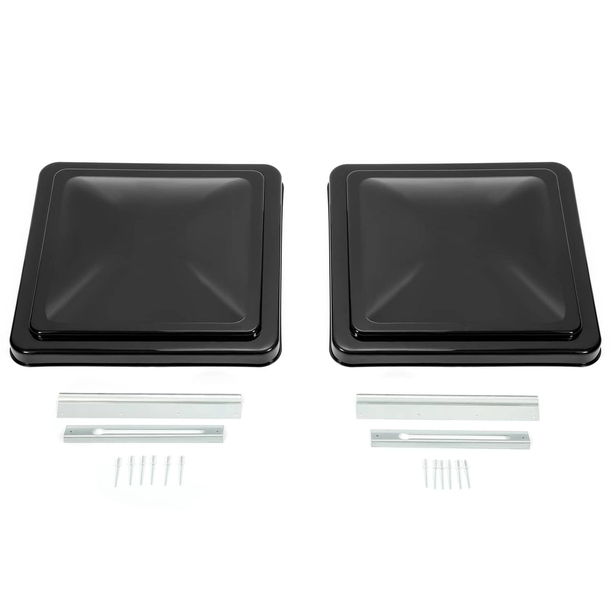 Bethesda Industrial (2) pcs 14"X14" RV Roof Black Vent Cover For Camper Trailer roof Vent Cover