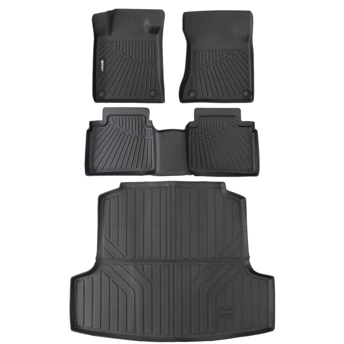 Bethesda Industrial All Weather 2 Row Floor Mat & Trunk Cargo Liner Set for 2019-2025 Nissan Altima