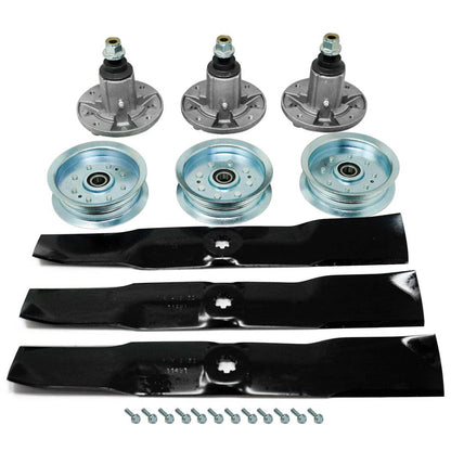 Bethesda Industrial 54-inch Deck Spindle Blade & Idler for John Deere GY20867 GY20629 GY20684 GY2109