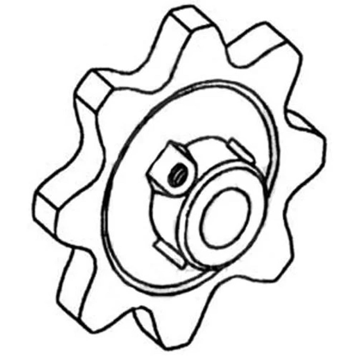 Bethesda Industrial Elevator Sprocket fits Gleaner E3 F F2 F3 K N5 N6 N7 R60 K2 L R70 71132829