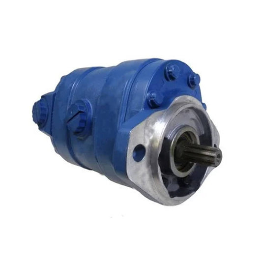 Bethesda Industrial Hydraulic Pump Double Gear fits Case 1835B 1845B D121753 291745A1 25389-RAA