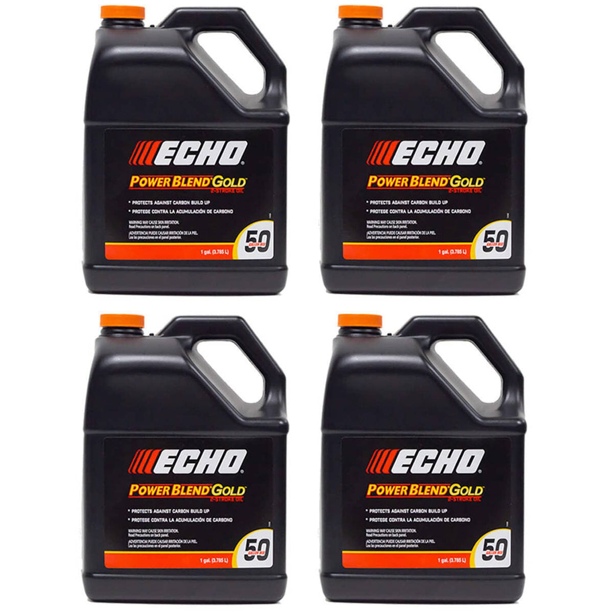 Bethesda Industrial 4PK Echo One Gallon Bottles 2 Cycle Engine Oil Mix – Power Blend 6450050
