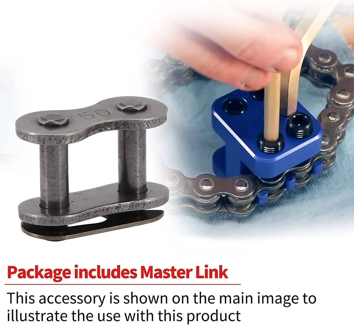 Bethesda Industrial Master Link Chain Press Tool 520 525 530 Sideplate Universal For Motorcycle Atv