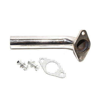 Bethesda Industrial Wastegate SS Dump Tube 2-Bolt For 38MM 35MM Pipe Actuator Turbo Dump Silver