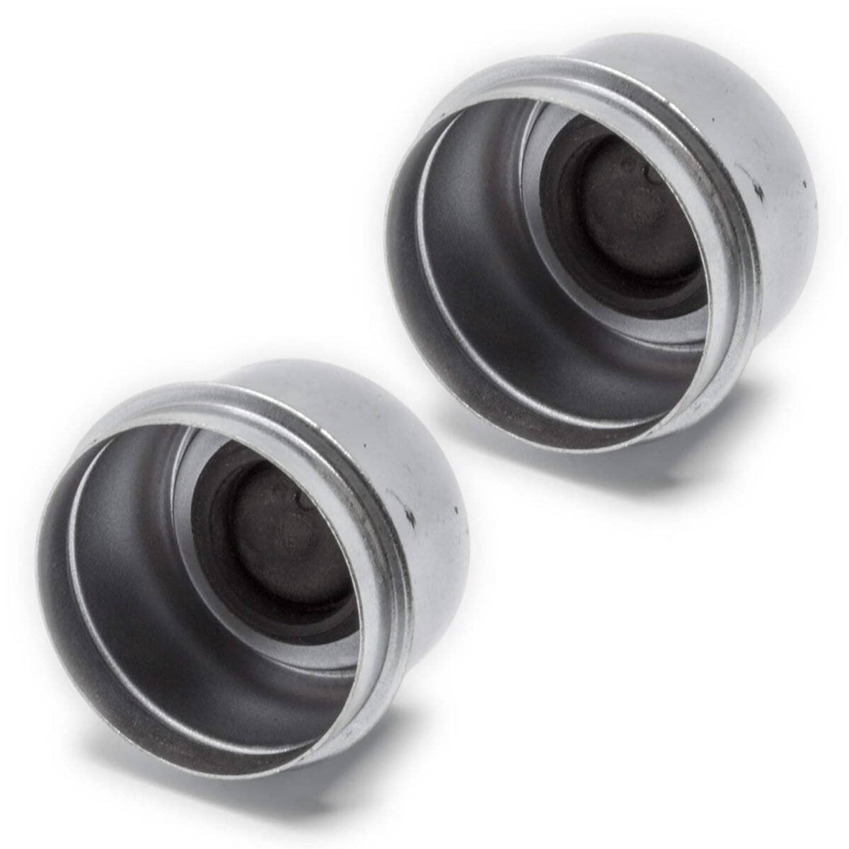 Bethesda Industrial 2PK Trailer 1.98" OD Lube Grease Hub Cover Dust Cap With Rubber Plug